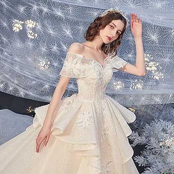 Amazon | [VANDROUP] ロング ロングドレス 刺繍 演奏会 結婚式 S